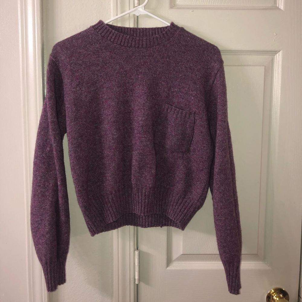 Vintage Crop Sweater
